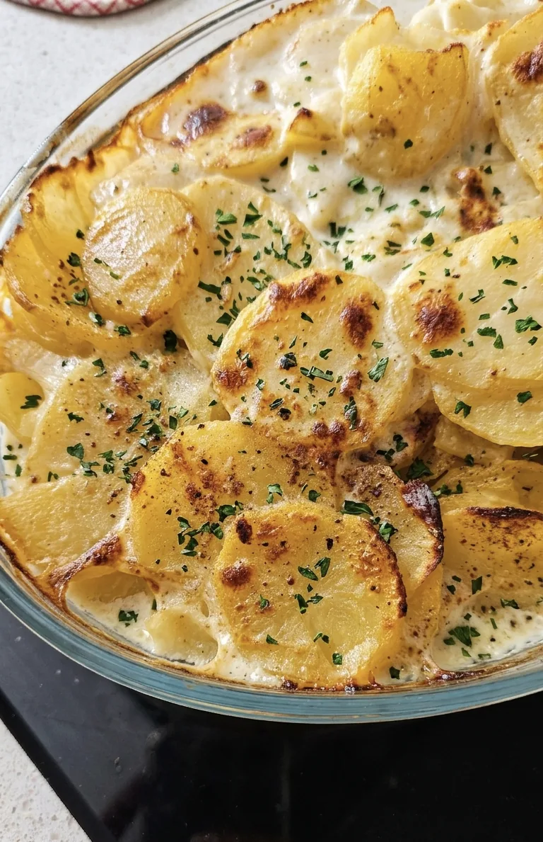 Gratin de pommes de terre préparé pour un stage sportif